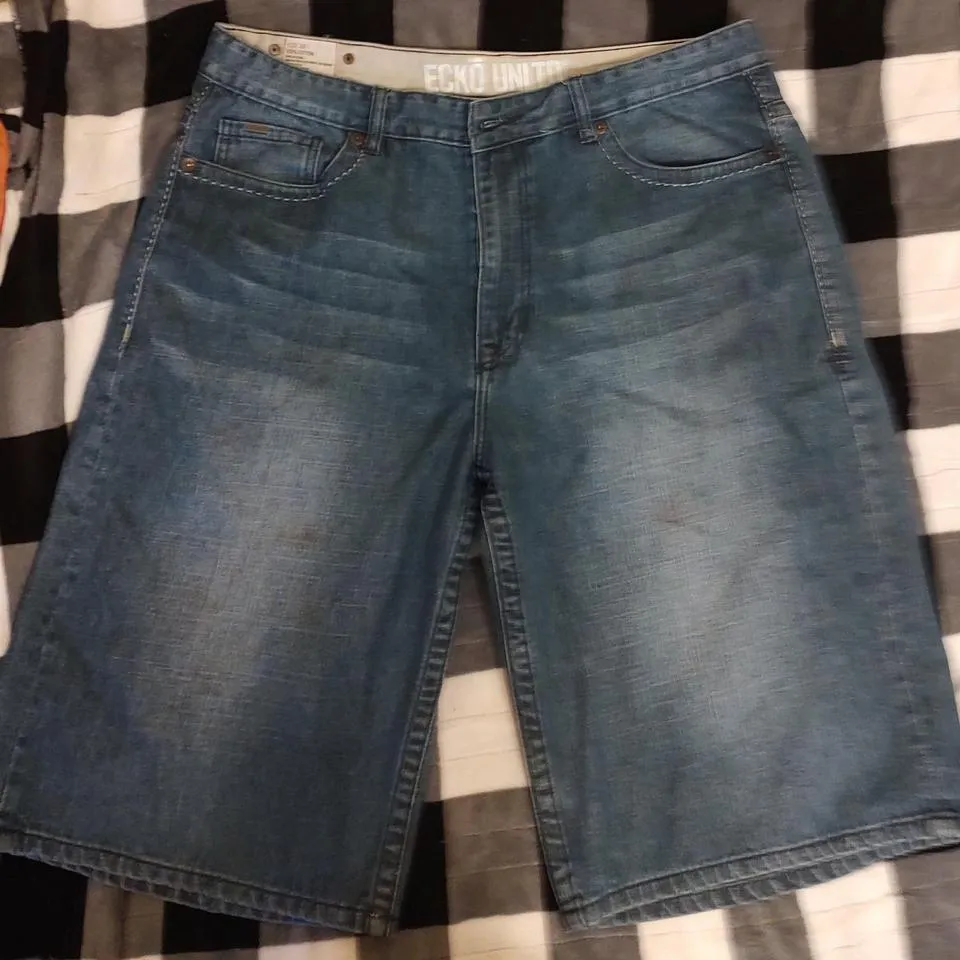 Ecko Unltd. Men's Navy and Black Jeans