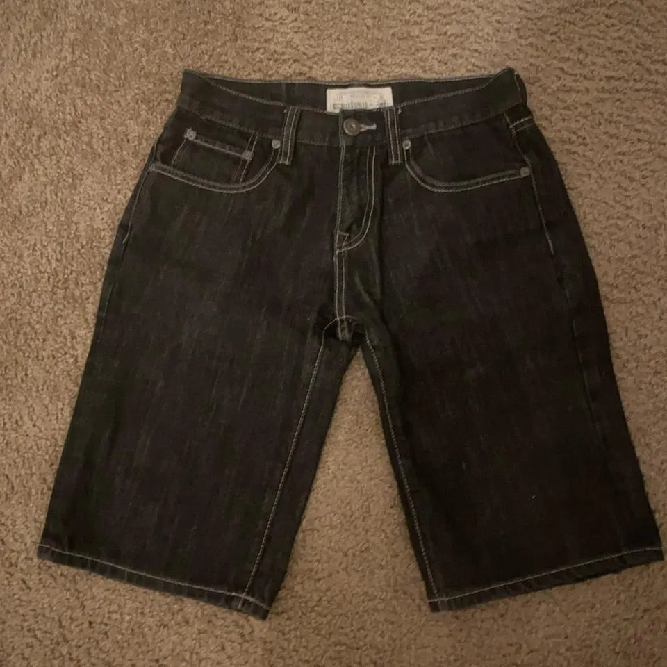 Ecko Unltd. Men's Black and Navy Jeans