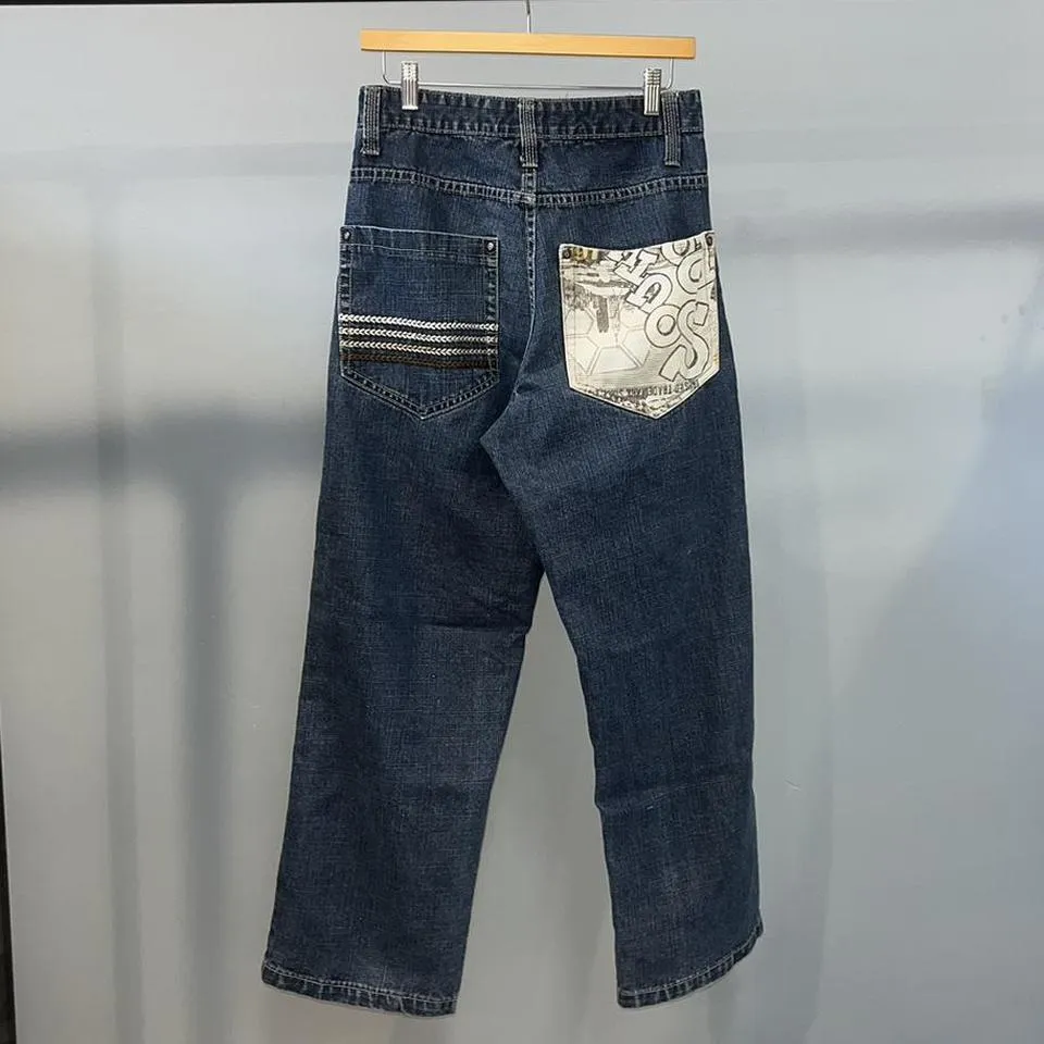 Ecko Unltd. Men's Blue and Navy Jeans