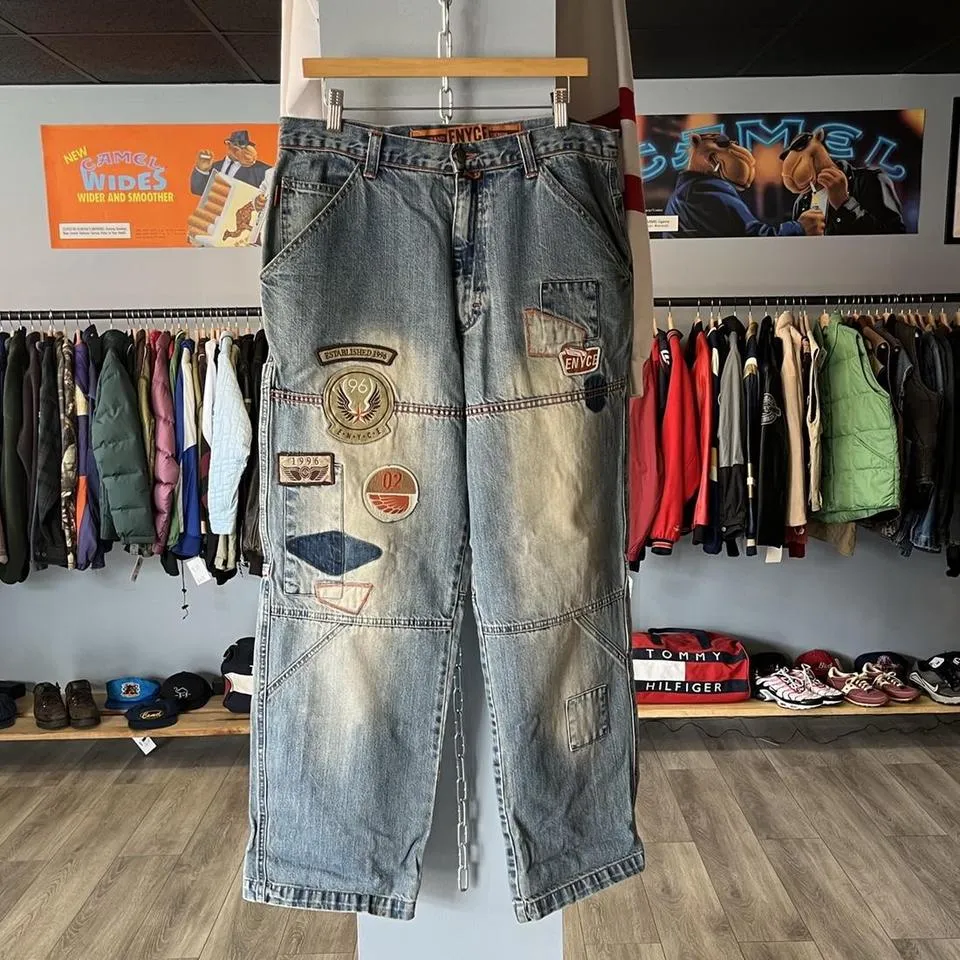 Ecko Unltd. Men's Blue and Navy Jeans