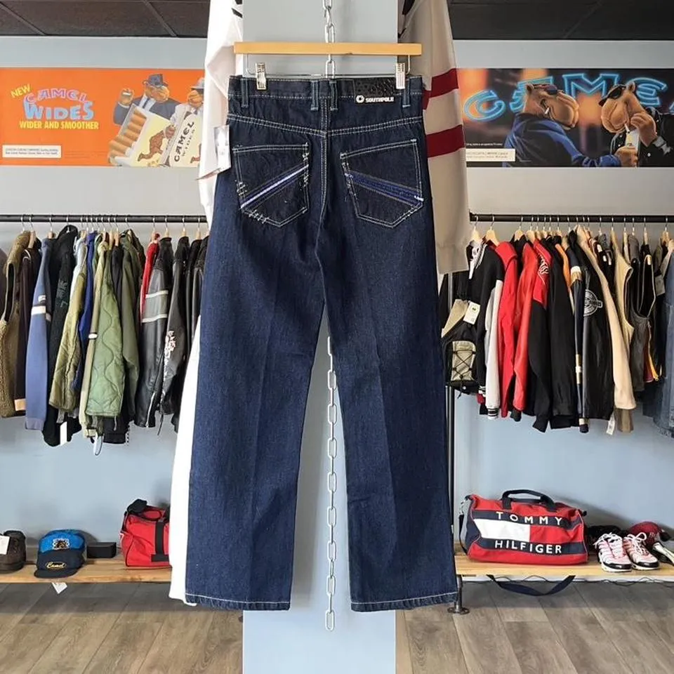 Ecko Unltd. Men's Blue and Navy Jeans