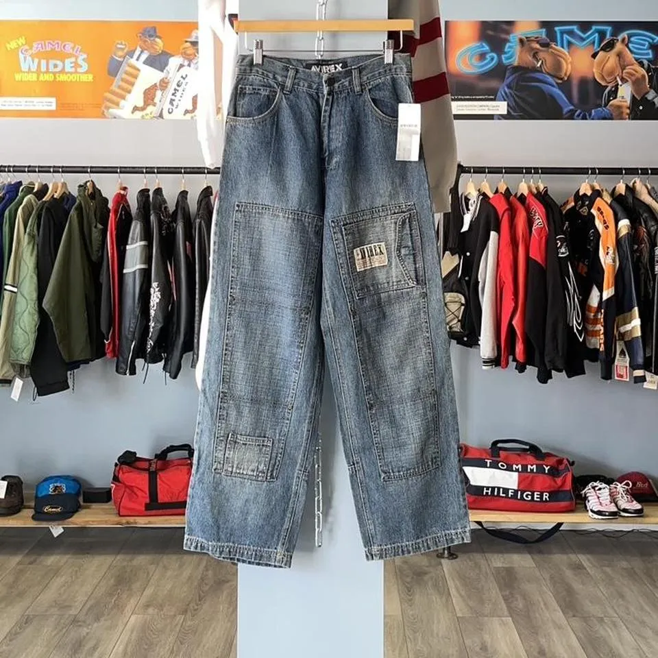 Ecko Unltd. Men's Blue and Navy Jeans