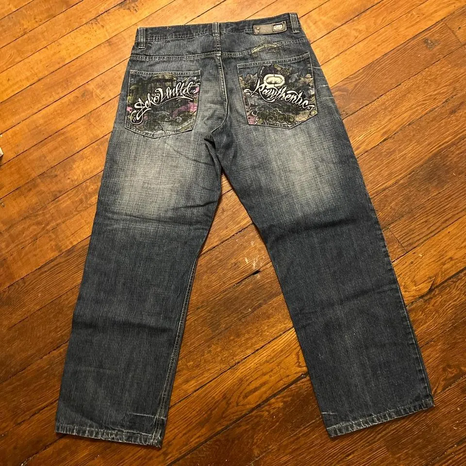 Ecko Unltd. Men's Navy Jeans