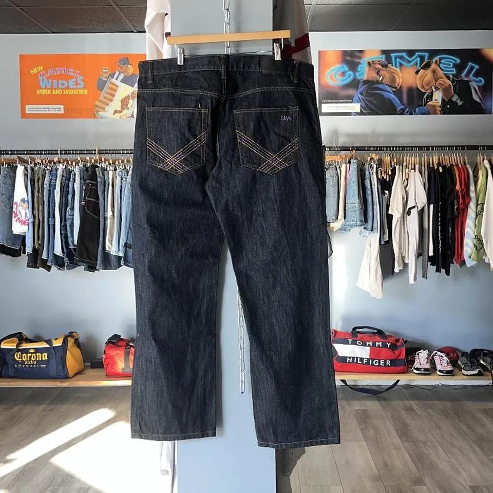Ecko Unltd. Men's Blue and Navy Jeans