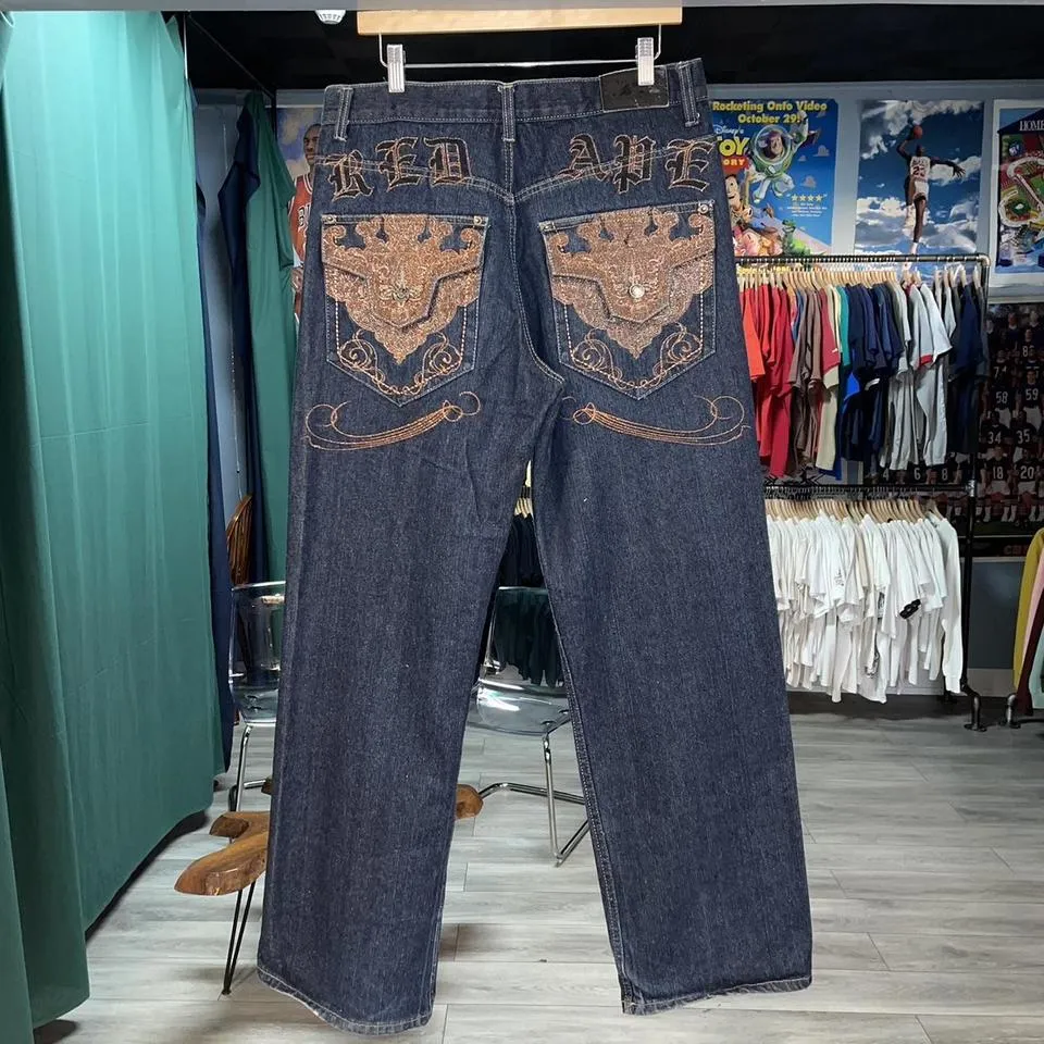 Ecko Unltd. Men's Blue and Navy Jeans