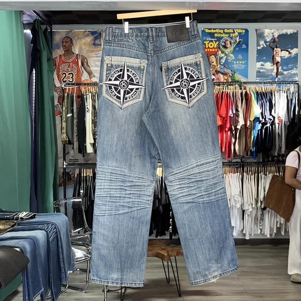 Ecko Unltd. Men's Blue and Navy Jeans