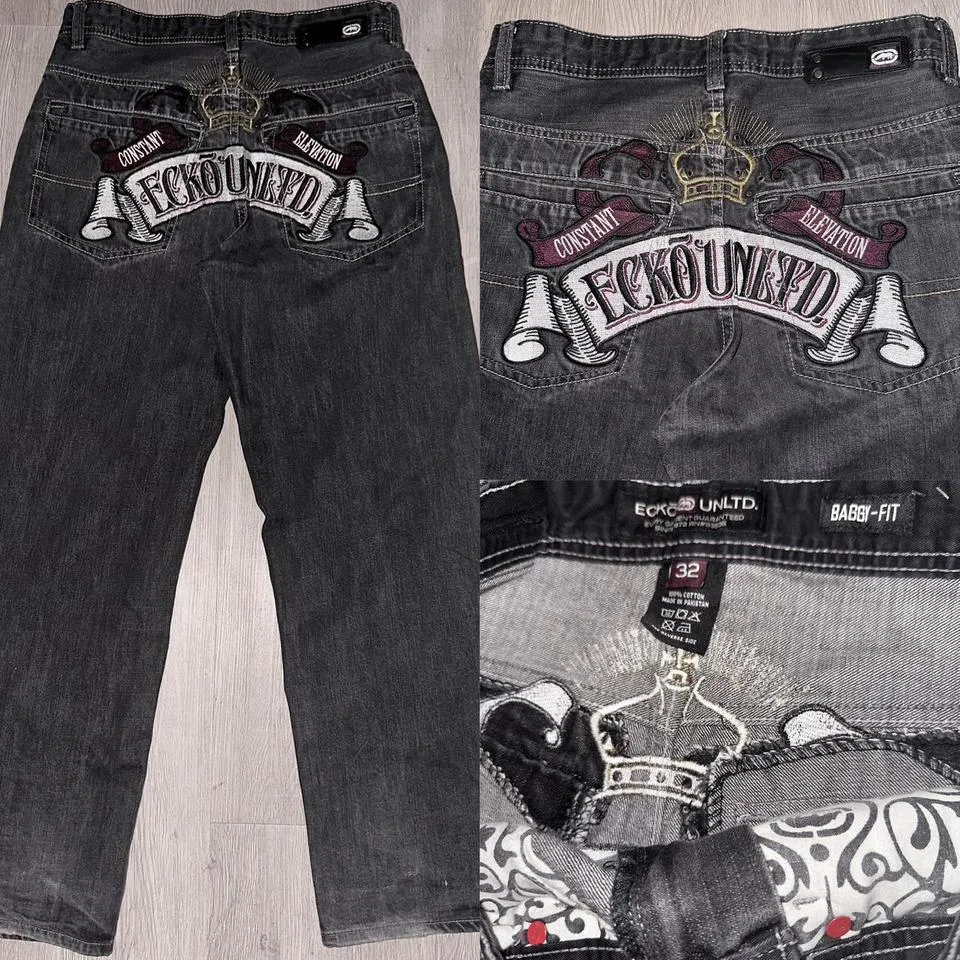 Ecko Unltd. Men's Grey Jeans