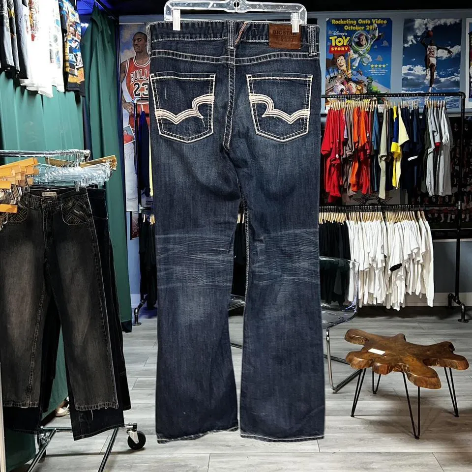 Ecko Unltd. Men's Blue and Navy Jeans