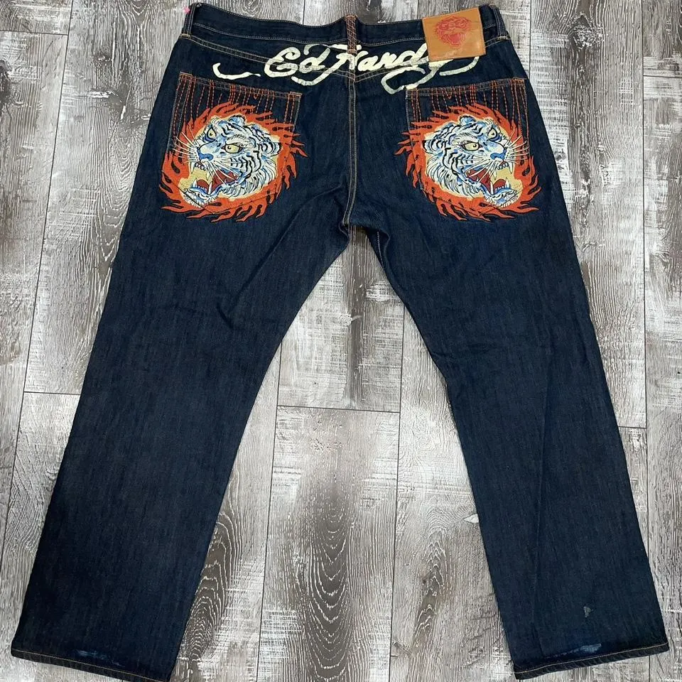 Ed Hardy Men's Navy Jeans