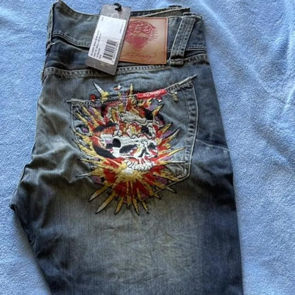 Ed Hardy Men's multi Jeans