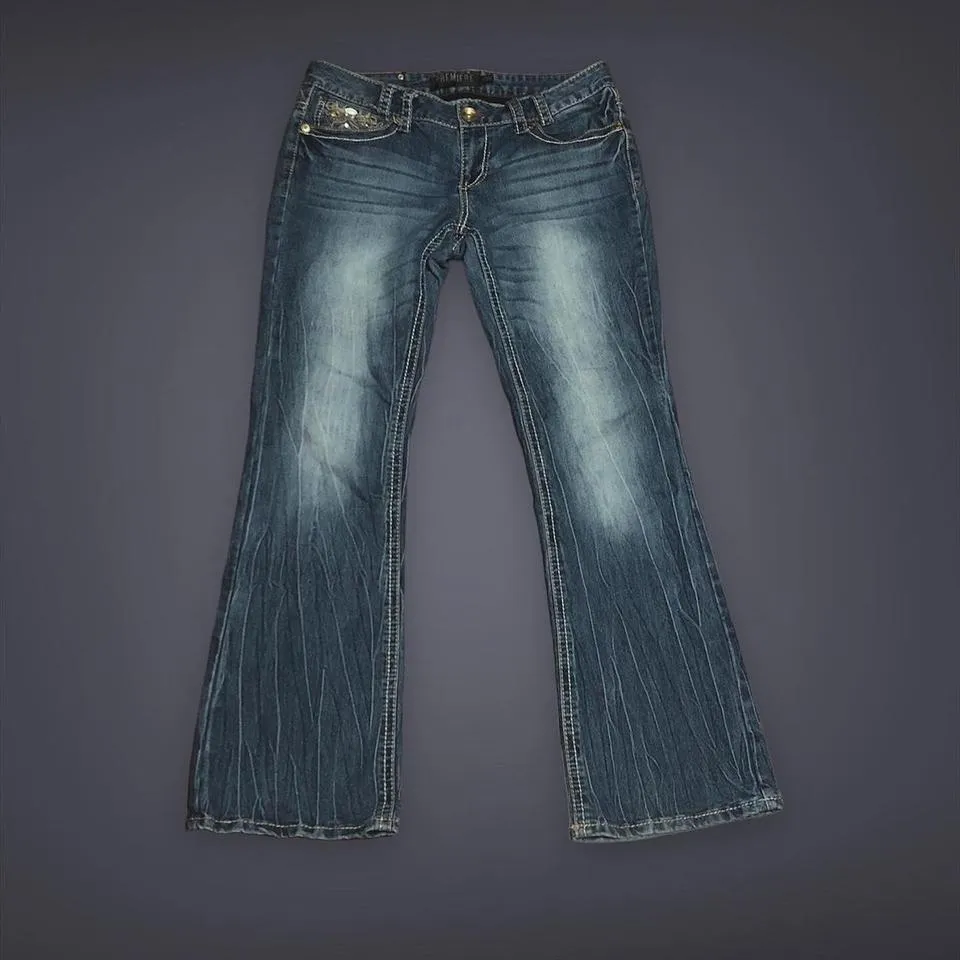 Ed Hardy Men's Navy Jeans