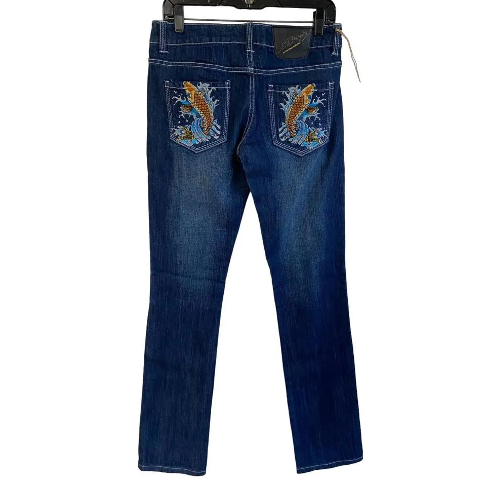 Ed Hardy Men's Blue Jeans