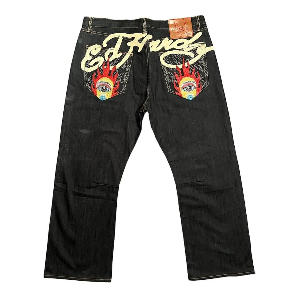Ed Hardy Men's Navy Jeans