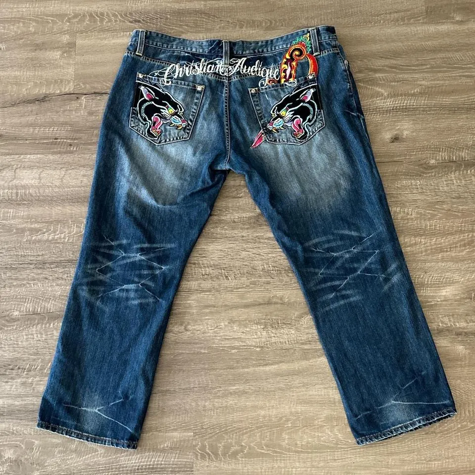 Ed Hardy Men's multi Jeans