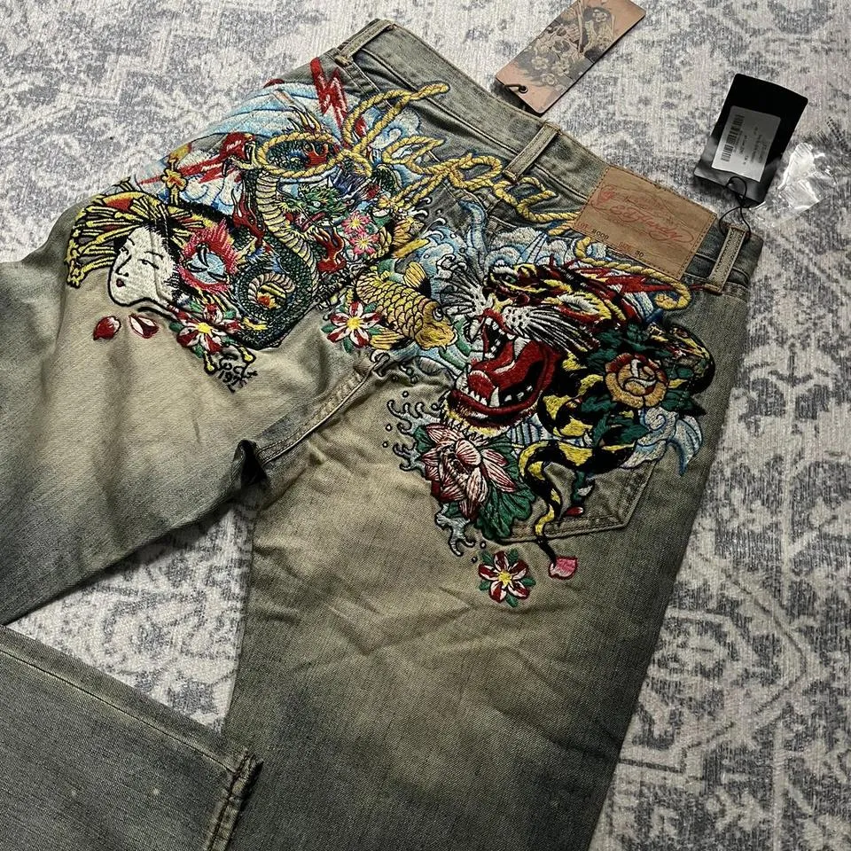 Ed Hardy Men's multi Jeans