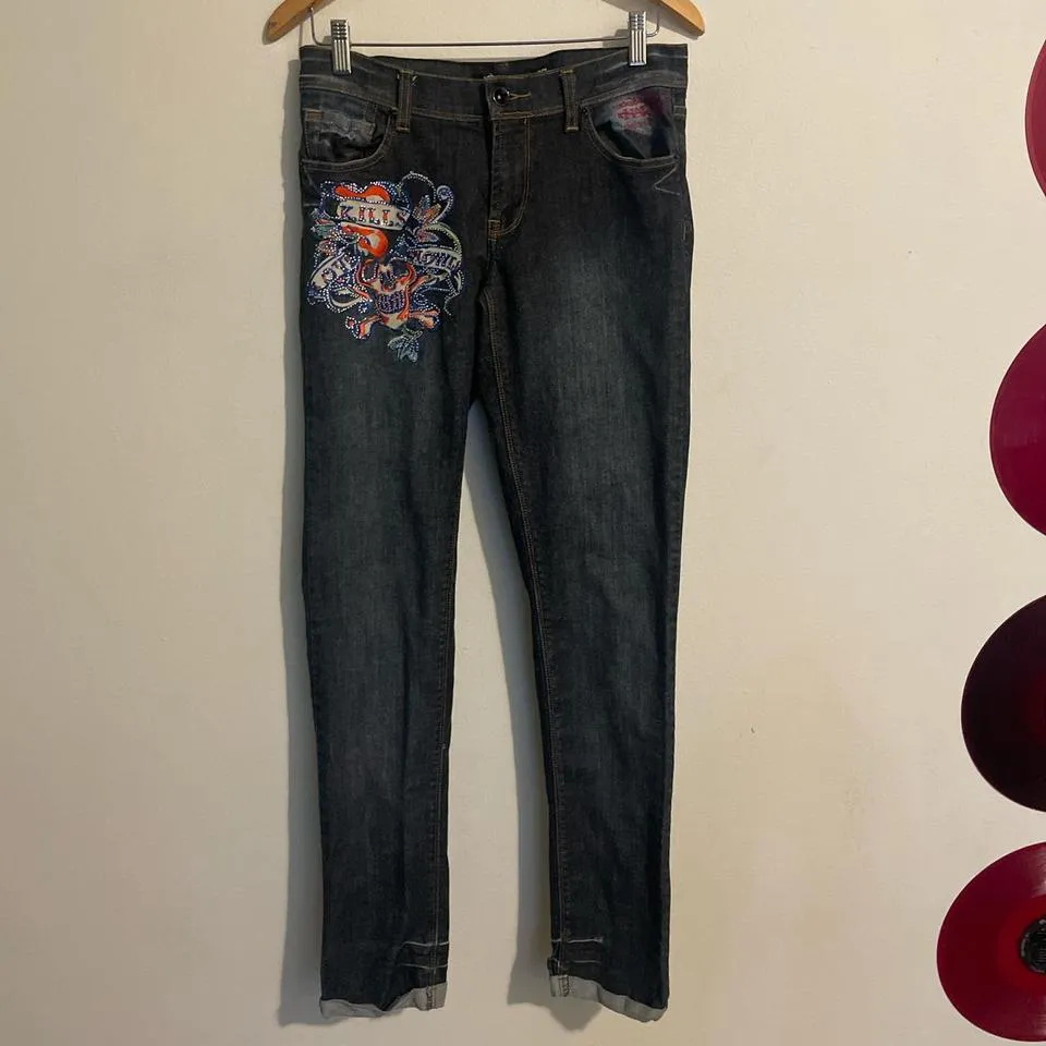 Ed Hardy Men's Multi Jeans