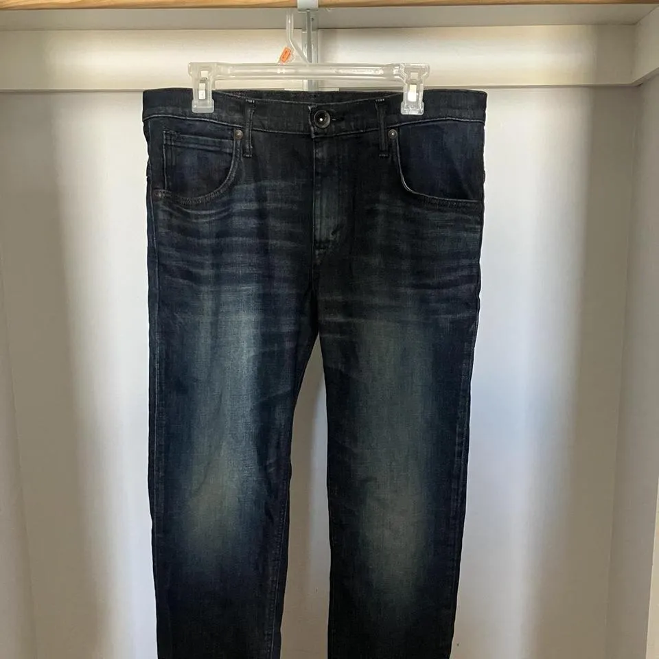 Edwin Men's Navy and Blue Jeans