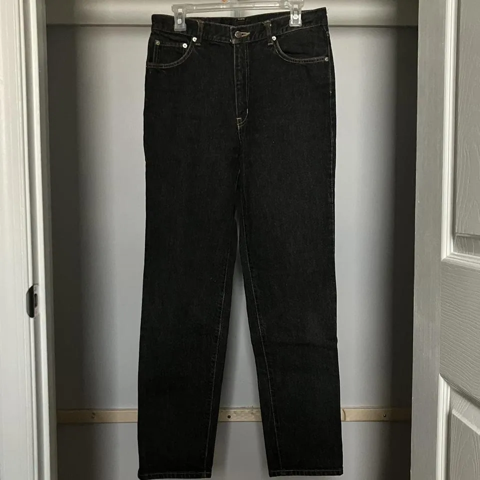 Edwin Men's Black and Navy Jeans
