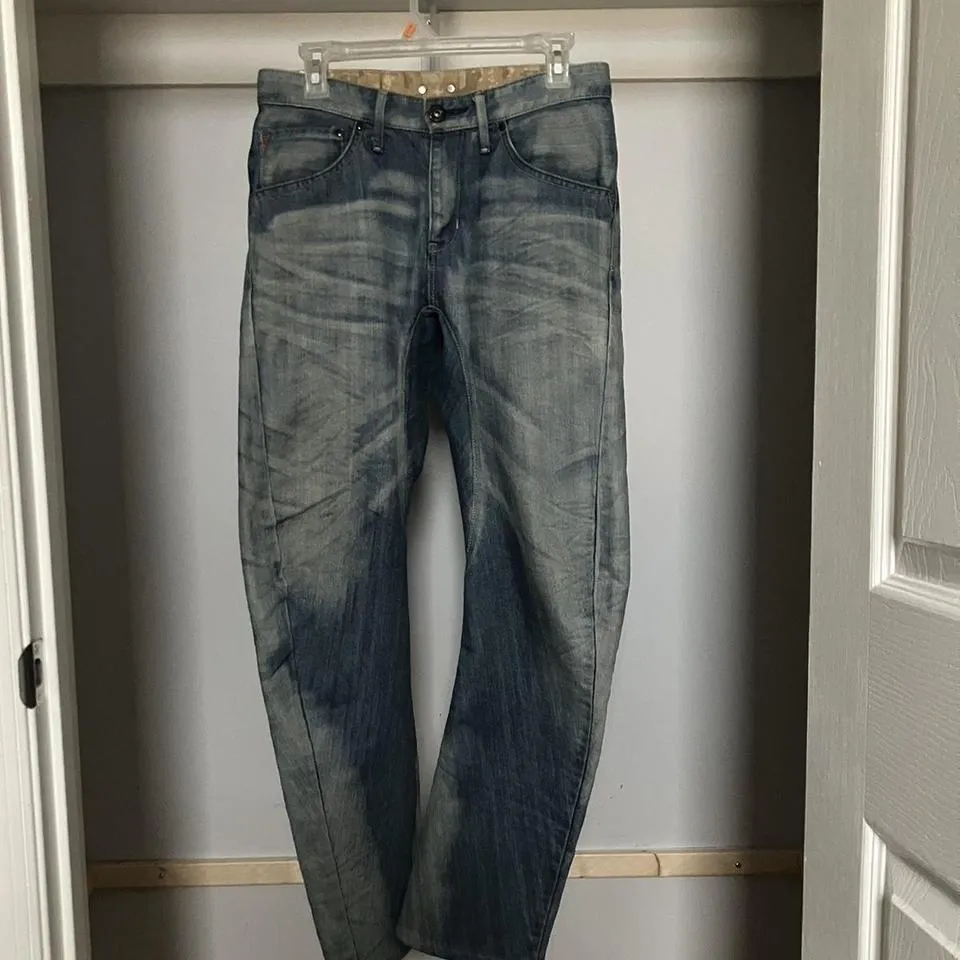 Edwin Men's Blue and Grey Jeans