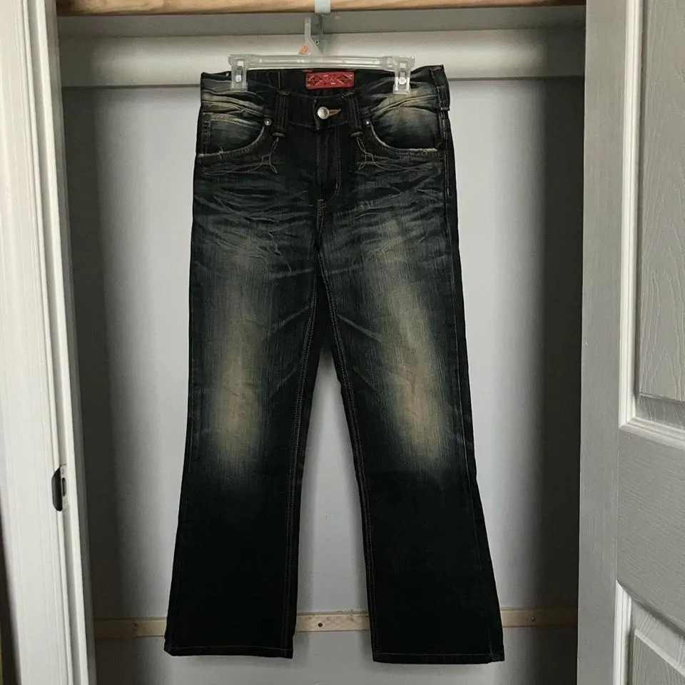 Edwin Men's Navy and Brown Jeans