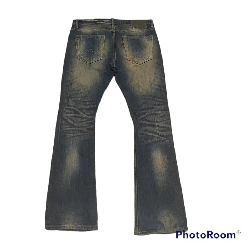 Edwin Men's Blue and Brown Jeans