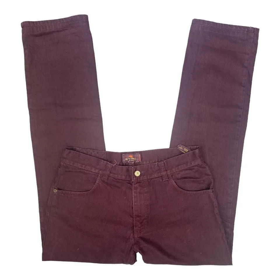 Etro Men's Purple Jeans