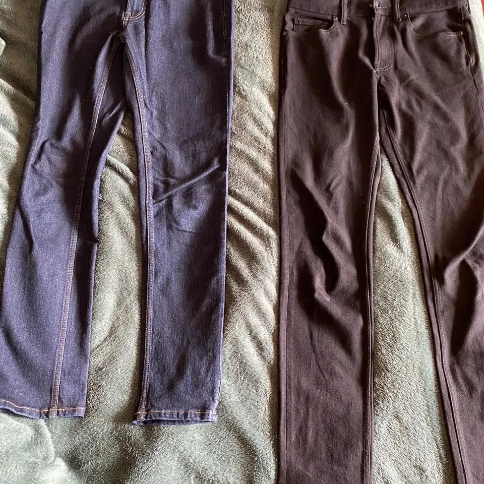 Everlane Men's Black and Navy Jeans