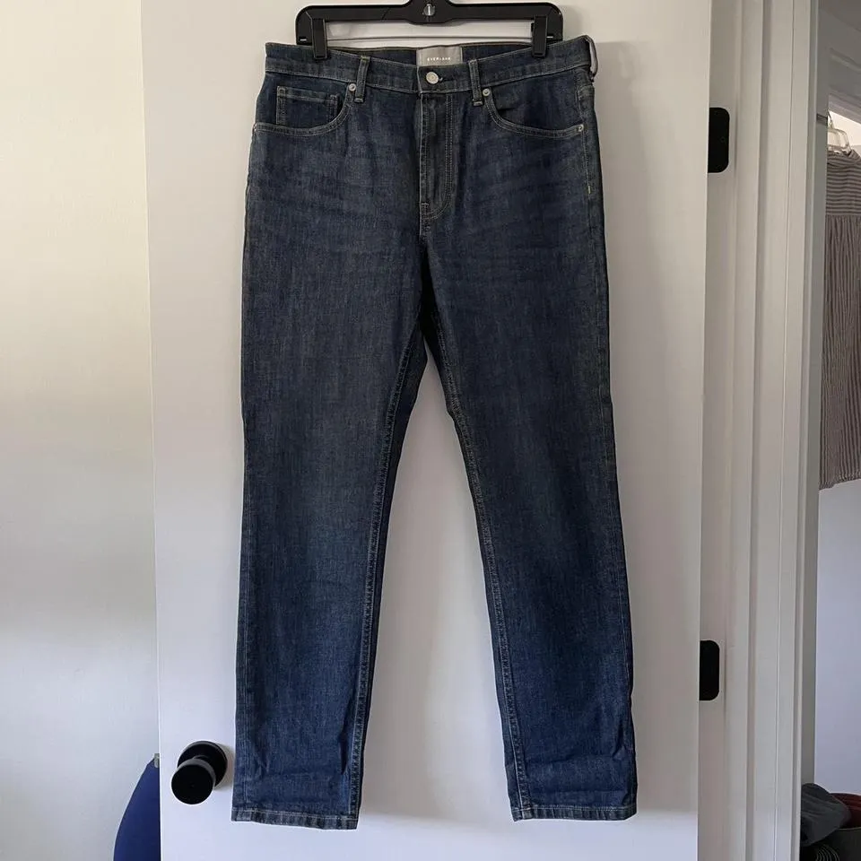 Everlane Men's Navy Jeans