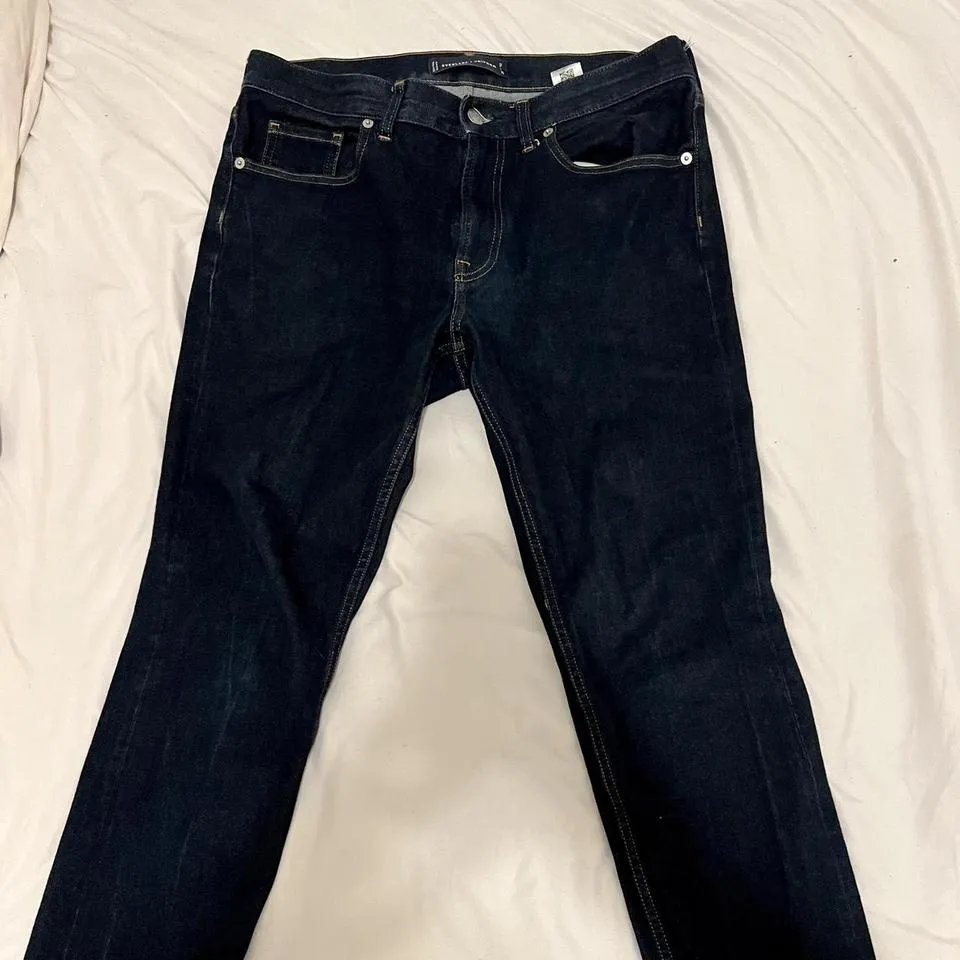 Everlane Men's Navy Jeans