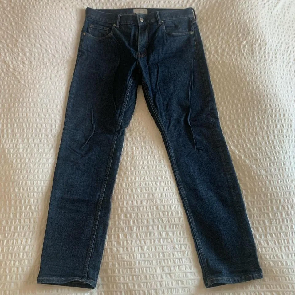 Everlane Men's Blue and Navy Jeans