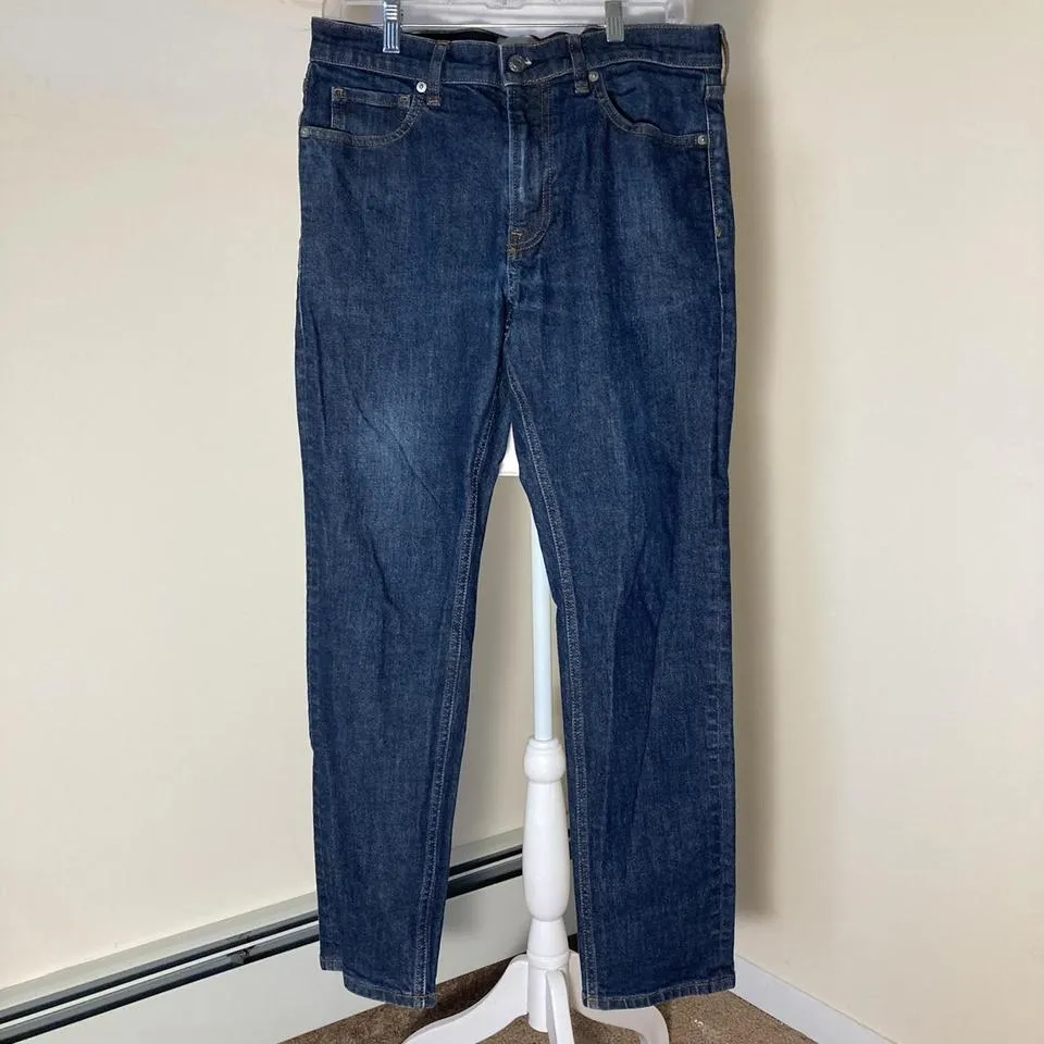Everlane Men's Navy and Blue Jeans