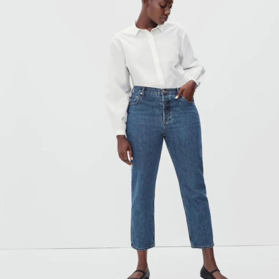 Everlane Men's Navy and Blue Jeans