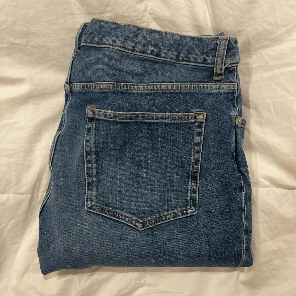 Everlane Men's Blue and Navy Jeans