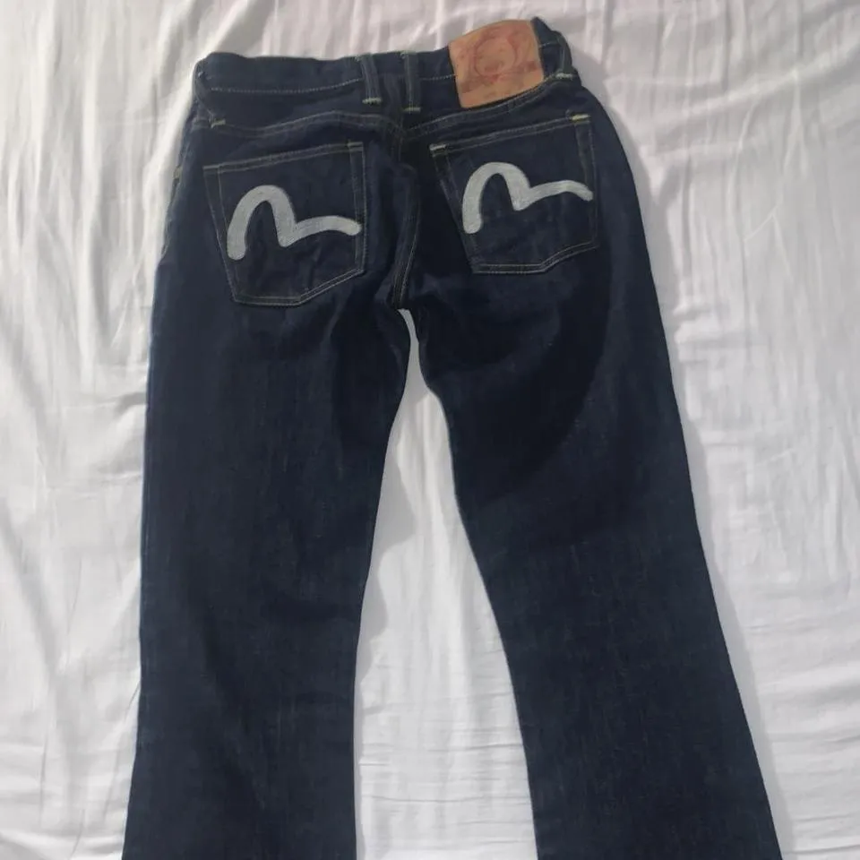 Evisu Men's Navy Jeans