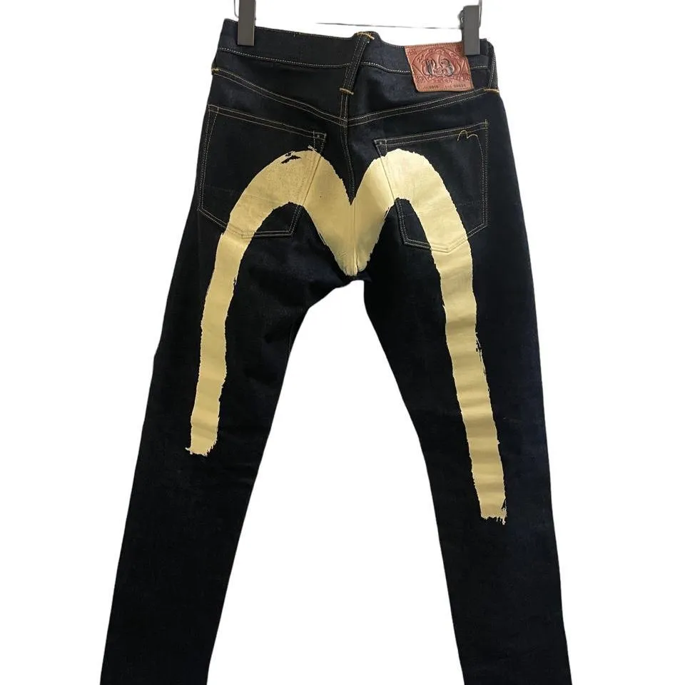 Evisu Men's Navy Jeans