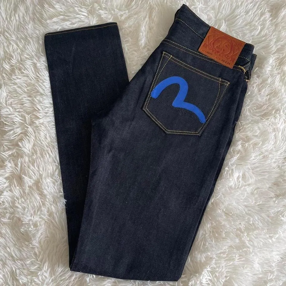 Evisu Men's Navy Jeans