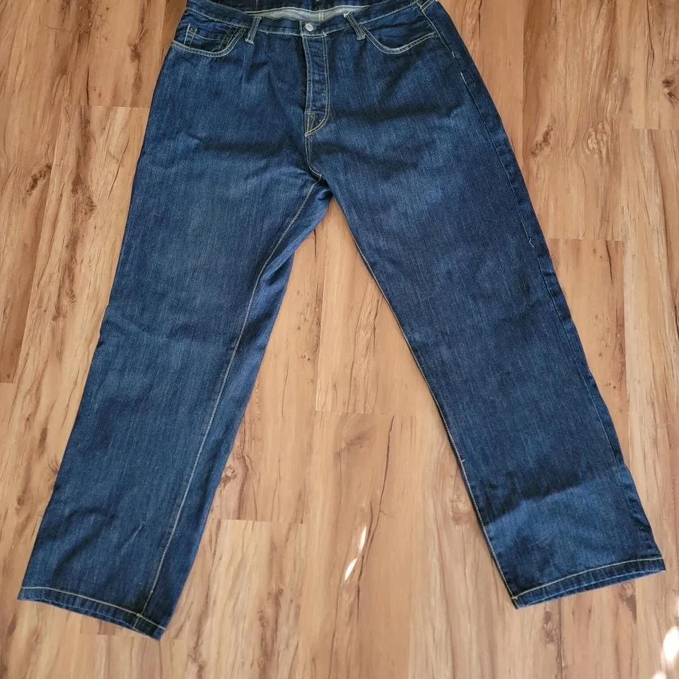 Evisu Men's Navy Jeans