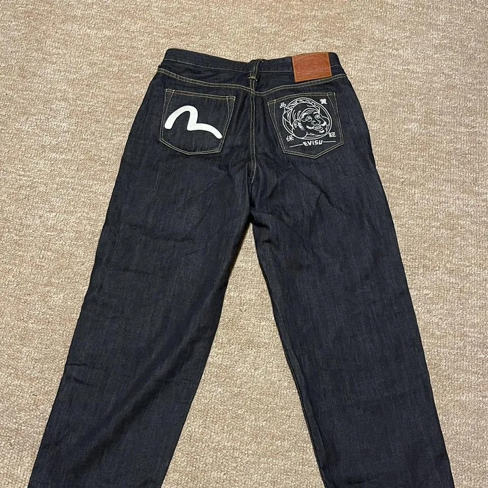 Evisu Men's Navy Jeans