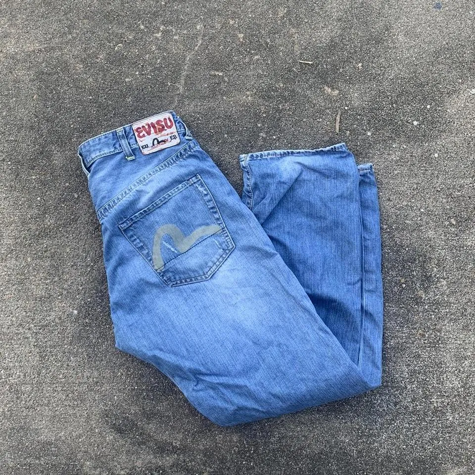 Evisu Men's Blue Jeans