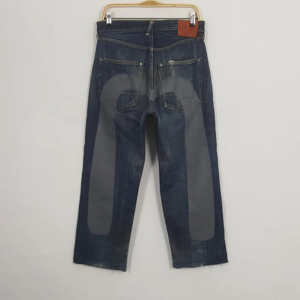 Evisu Men's Navy Jeans