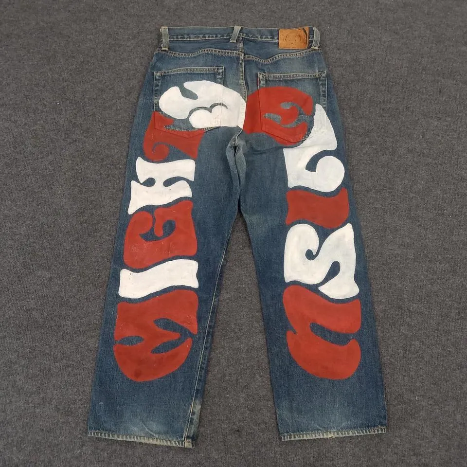 Evisu Men's Navy Jeans
