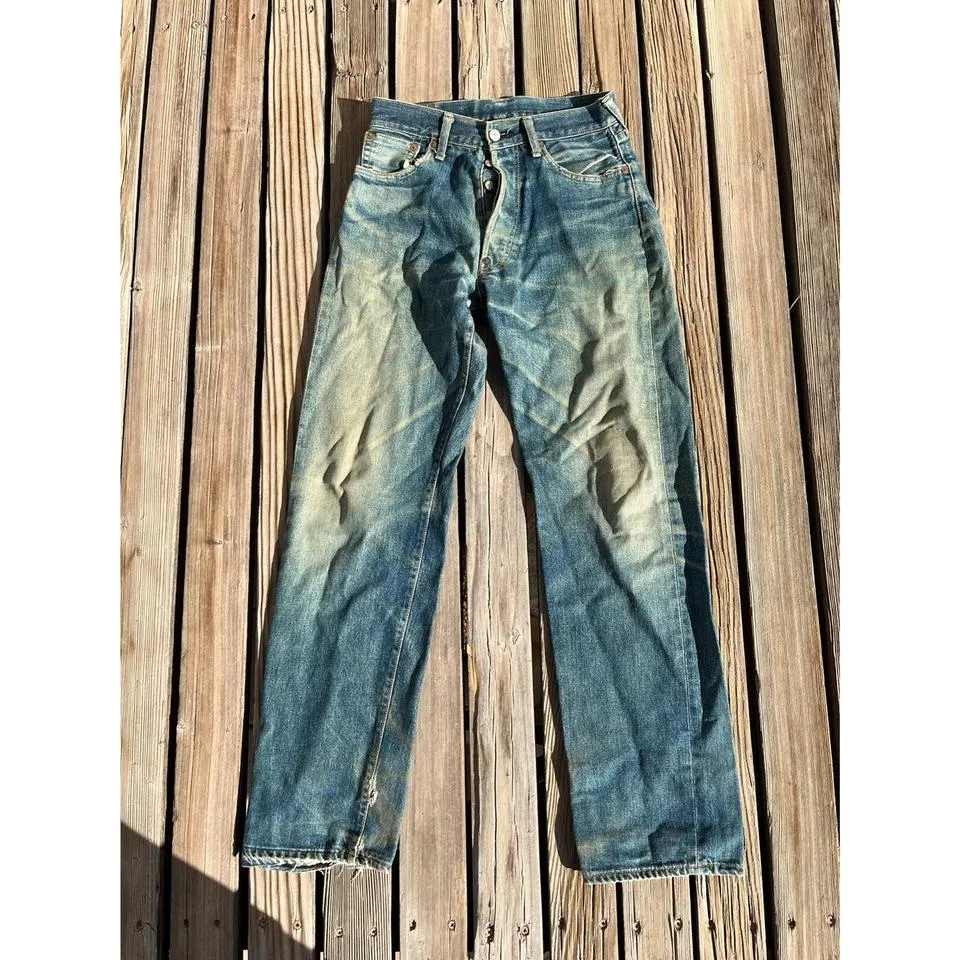 Evisu Men's Blue Jeans