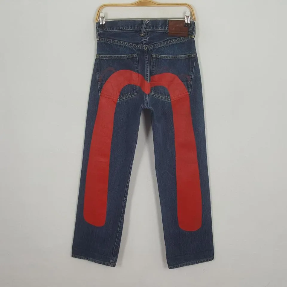 Evisu Men's Navy Jeans