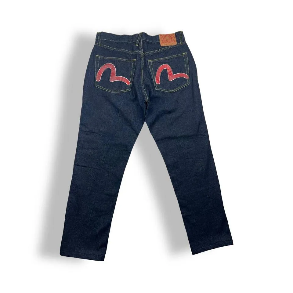 Evisu Men's Navy Jeans