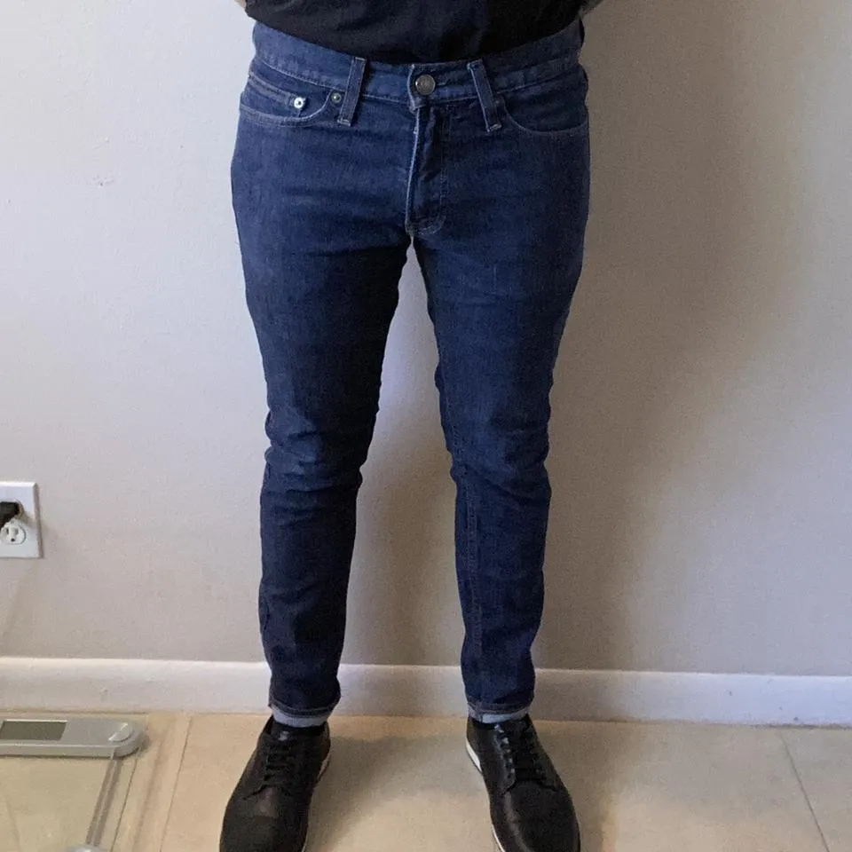 Express Men's Navy Jeans
