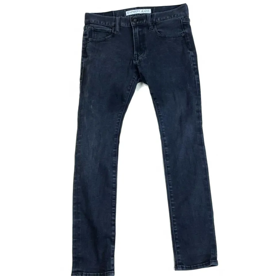 Express Men's Black Jeans