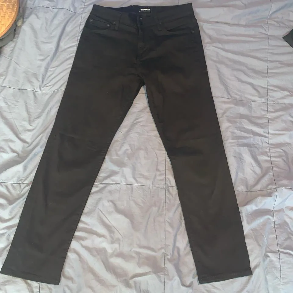 Express Men's Black Jeans