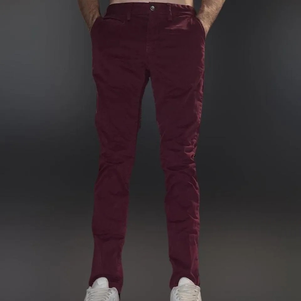 Express Men's Burgundy Jeans