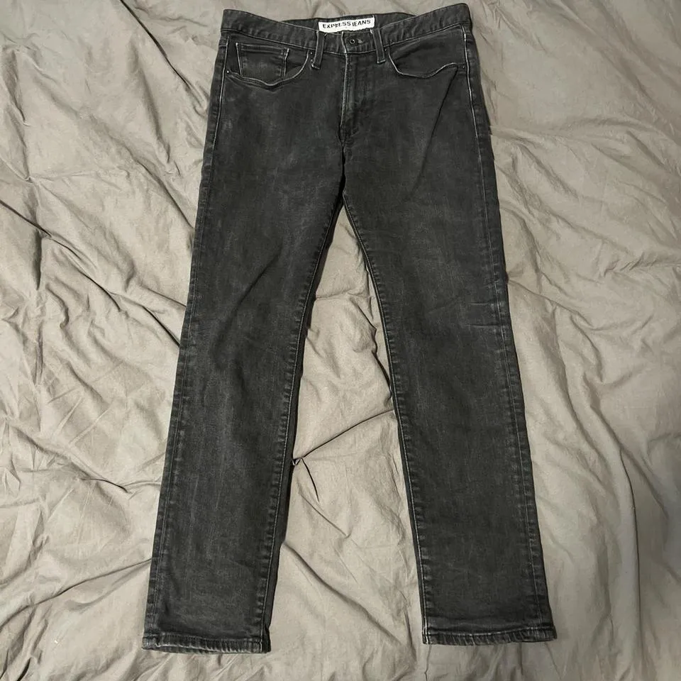Express Men's Black Jeans
