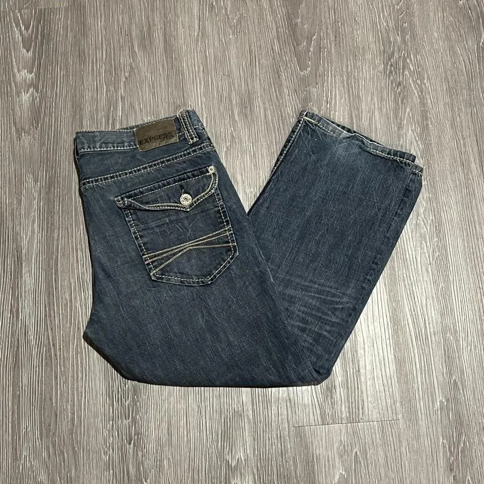 Express Men's Blue Jeans